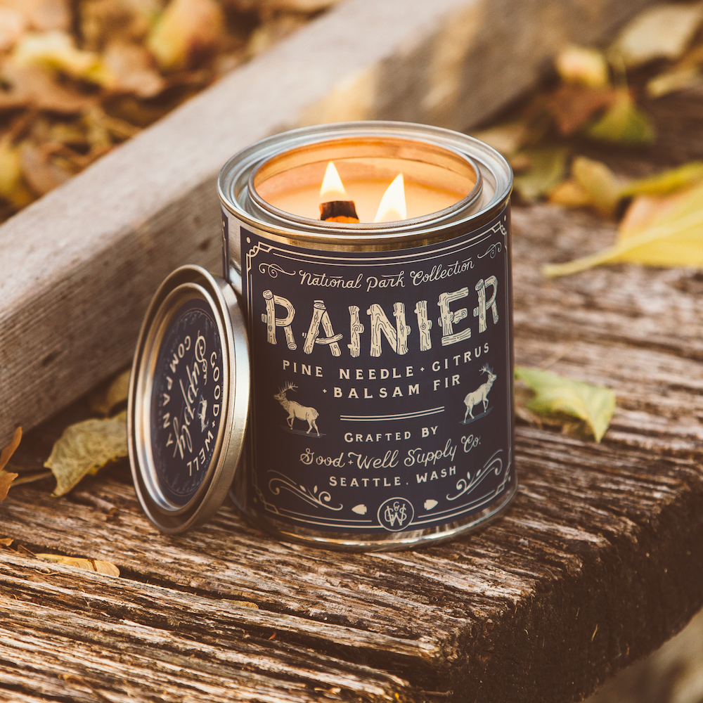 Good & Well Supply Co. - Rainier National Park Candle