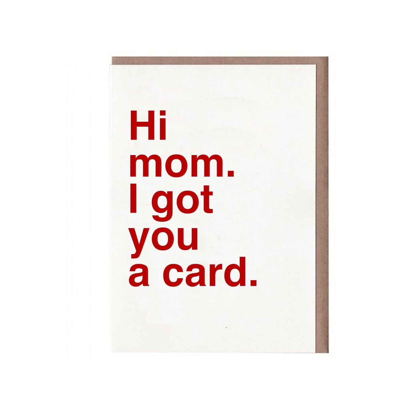 Sad Shop - Hi Mom. I Got You A Card